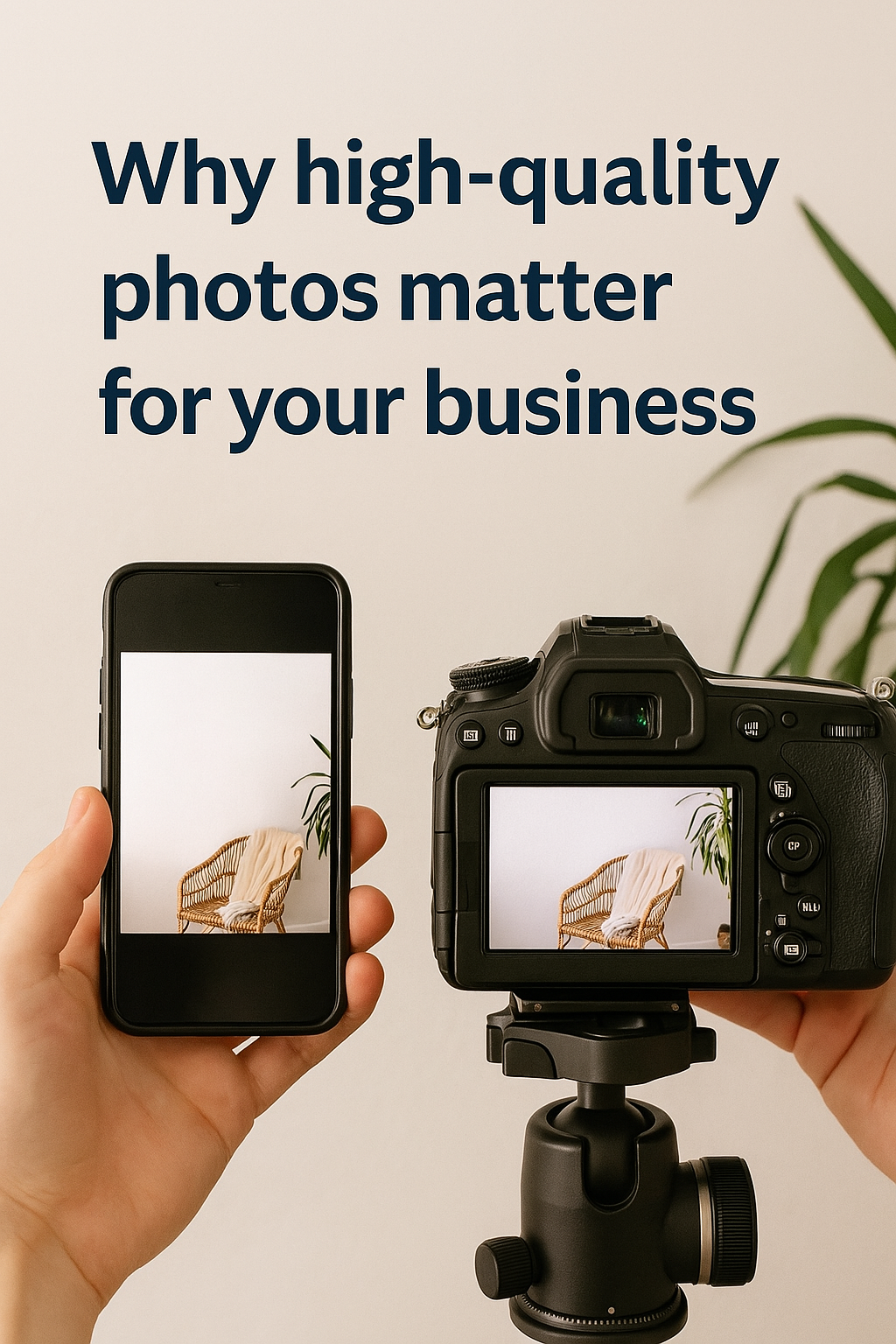 Why high-quality photos matter for your business Why high-quality photos matter for your business