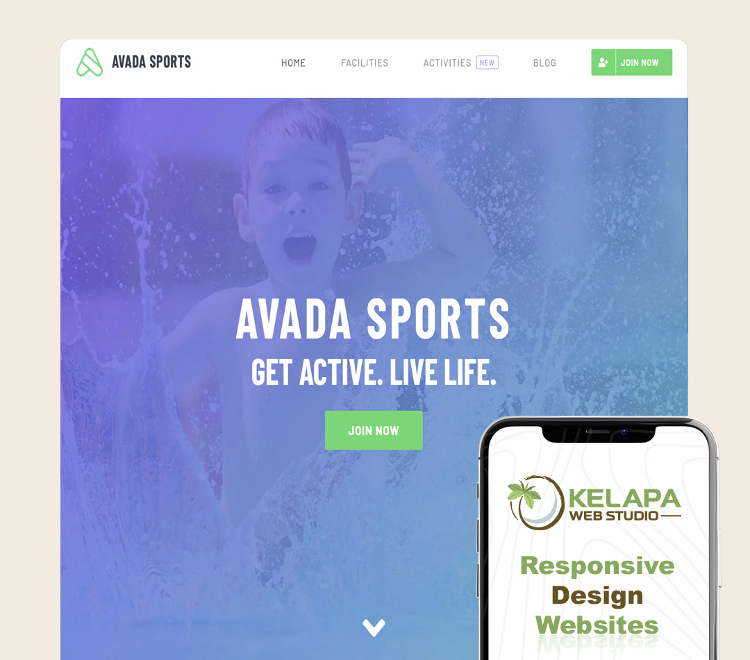 Sports Template - Kelapa Web Studio